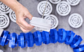 Wellenbrecher aus Kunststoff